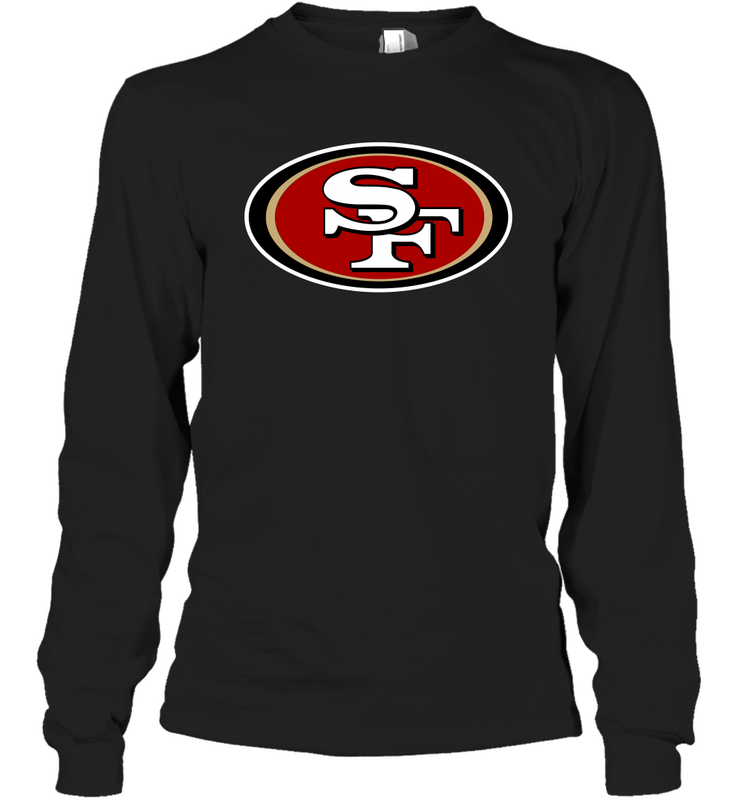 San Francisco 49ers Official Logo Fan Gifts Long Sleeve T-Shirt - KnowlegdeTee