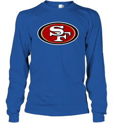 San Francisco 49ers Official Logo Fan Gifts Long Sleeve T-Shirt - KnowlegdeTee