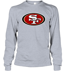 San Francisco 49ers Official Logo Fan Gifts Long Sleeve T-Shirt - KnowlegdeTee