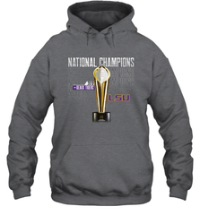 LSU Tigers College Football Playoff 2019 National Champions Trophy Hoodie - KnowlegdeTee