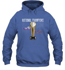 LSU Tigers College Football Playoff 2019 National Champions Trophy Hoodie - KnowlegdeTee