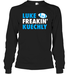 Luke Freakin Kuechly Shirt Long Sleeve T-Shirt - KnowlegdeTee