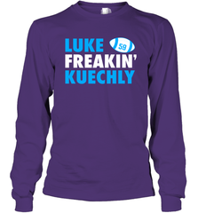 Luke Freakin Kuechly Shirt Long Sleeve T-Shirt - KnowlegdeTee