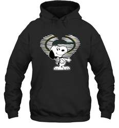 I Love Green Bay Packers Snoopy In My Heart Fan Hoodie - KnowlegdeTee