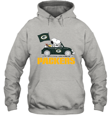 Snoopy And Woodstock Ride The Green Bay Packers Car NFL Shirts Hoodie - KnowlegdeTee