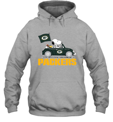 Snoopy And Woodstock Ride The Green Bay Packers Car NFL Shirts Hoodie - KnowlegdeTee