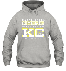 Can't Spell Comeback Without KC Kansas City Chiefs Shirt Hoodie - KnowlegdeTee
