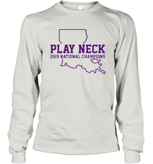 PLAY NECK LSU Tigers Shirt Long Sleeve T-Shirt - KnowlegdeTee