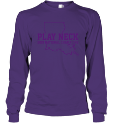 PLAY NECK LSU Tigers Shirt Long Sleeve T-Shirt - KnowlegdeTee