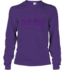 PLAY NECK LSU Tigers Shirt Long Sleeve T-Shirt - KnowlegdeTee