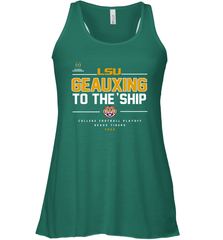 LSU Geauxing To The Ship Shirt Racerback Tank - KnowlegdeTee