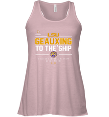 LSU Geauxing To The Ship Shirt Racerback Tank - KnowlegdeTee