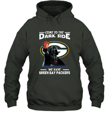 Star Wars COME TO THE DARK SIDE WE HAVE GREEN BAY PACKERS SHIRTS= Hoodie - KnowlegdeTee