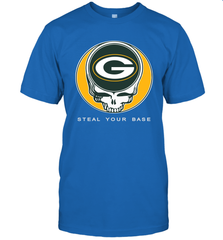 Green Bay Packers Grateful Dead Steal Your Base Fan Gift T-Shirt - KnowlegdeTee