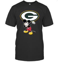 Dabbing Mickey Flippin' Love Green Bay Packers Football T-Shirt - KnowlegdeTee