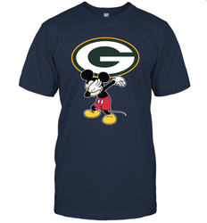 Dabbing Mickey Flippin' Love Green Bay Packers Football T-Shirt - KnowlegdeTee